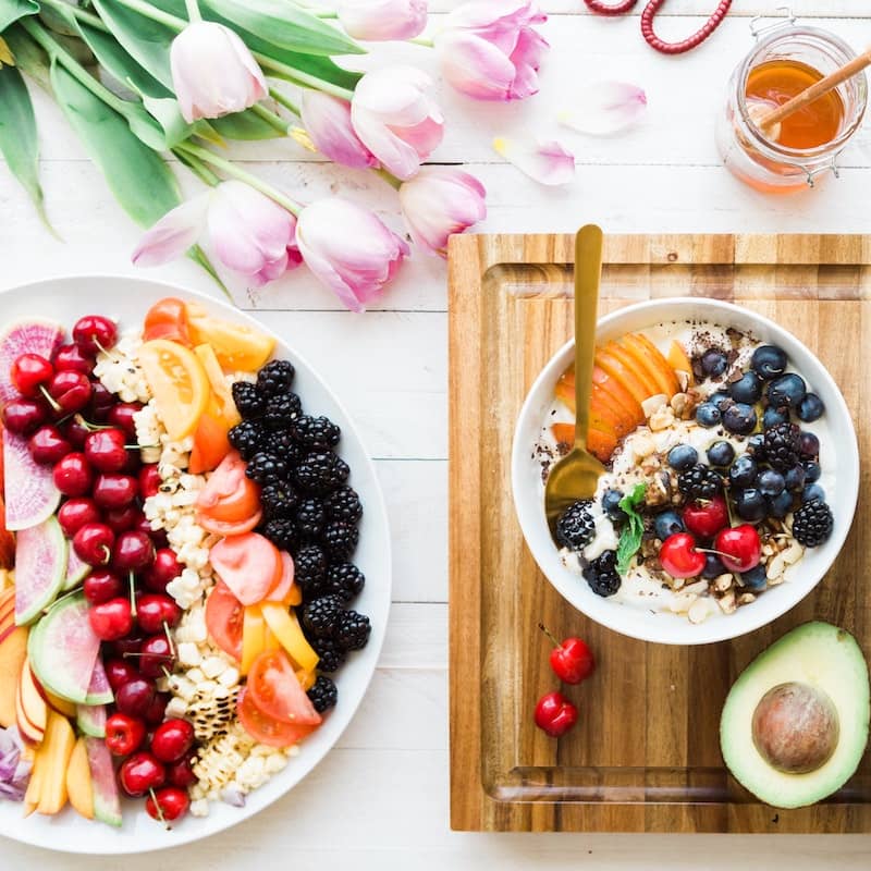 Photo of nicely arranged food